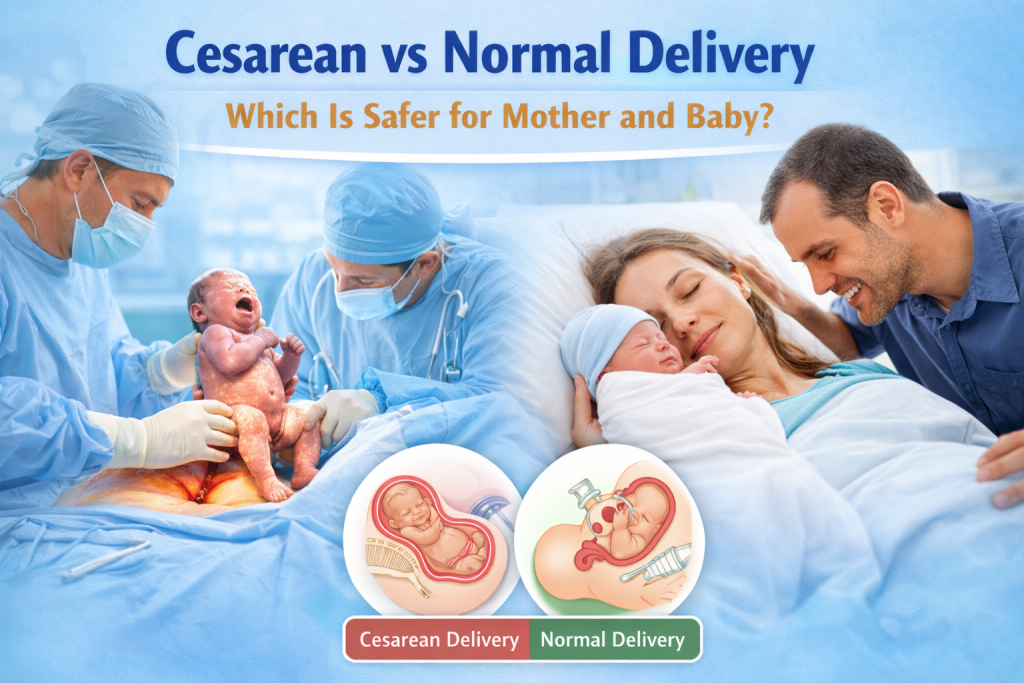 Cesarean vs Normal Delivery: Which Is Safer for Mother and Baby?