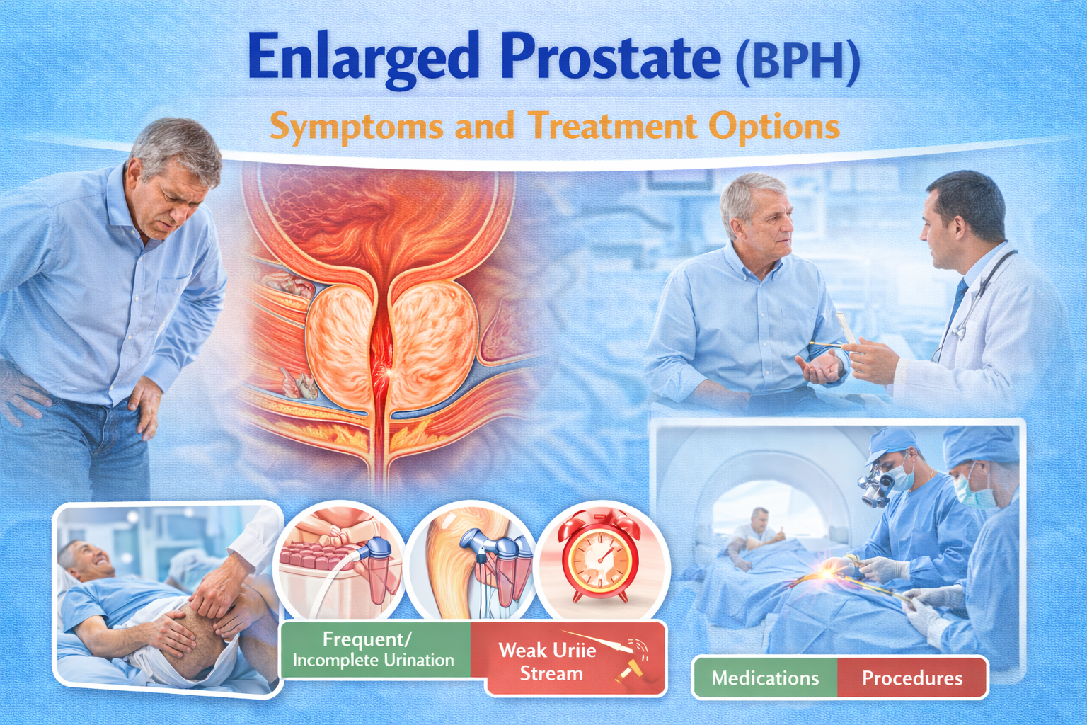 enlarged prostate (BPH)