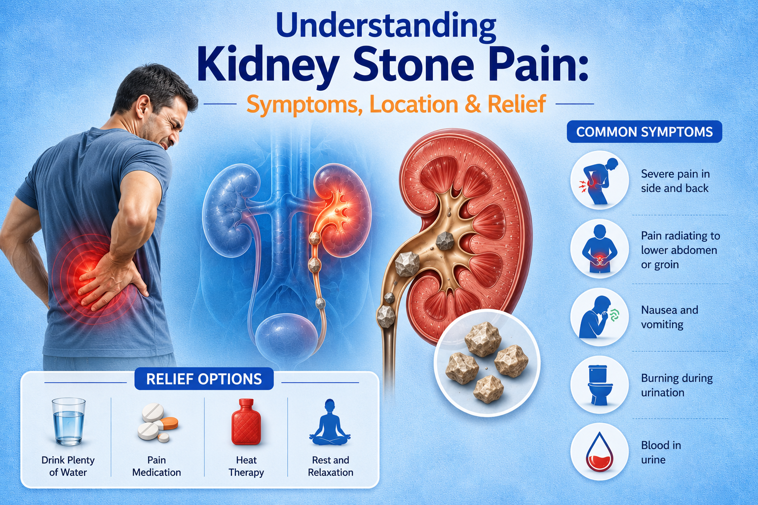 Kidney stone pain