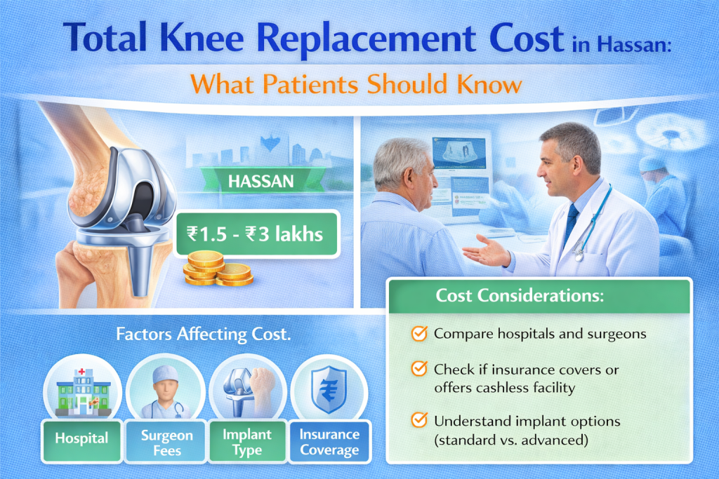 Total Knee Replacement Cost in Hassan: What Patients Should Know