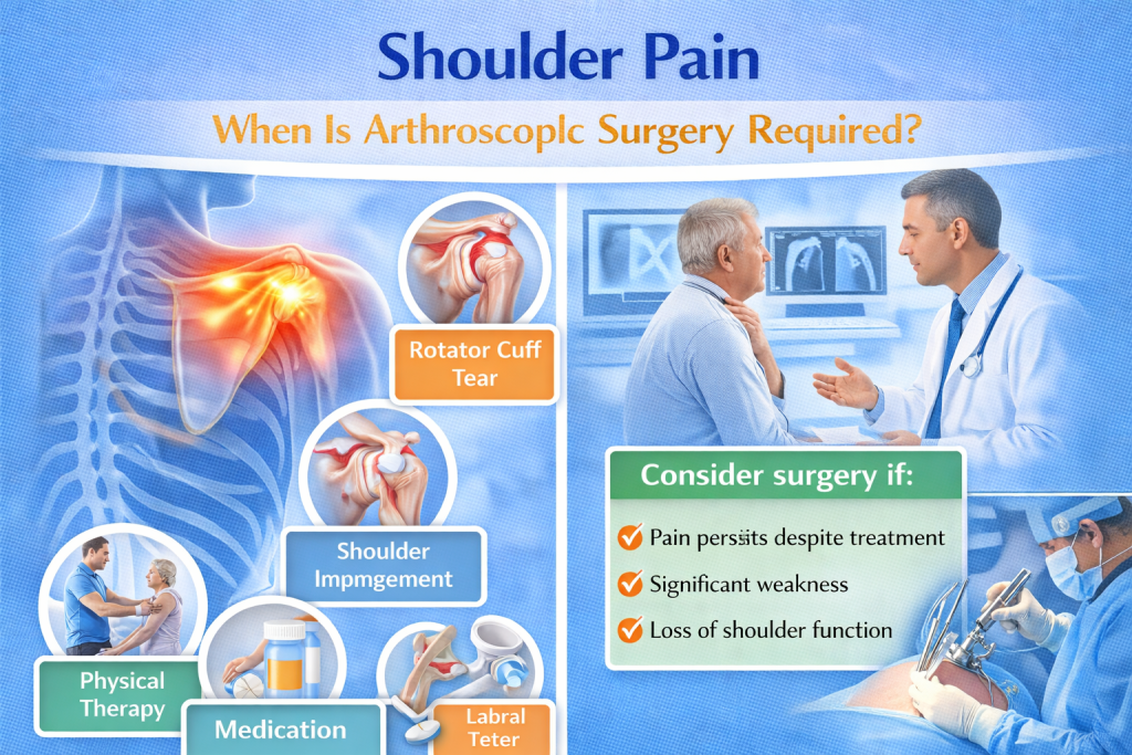 Shoulder Pain: When Is Arthroscopic Surgery Required?
