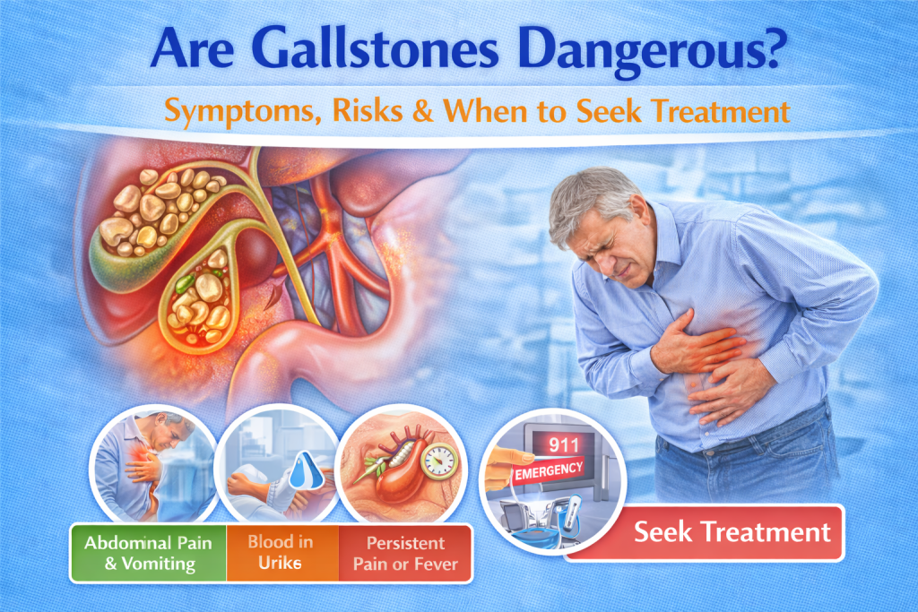 Are Gallstones Dangerous? Symptoms, Risks & When to Seek Treatment