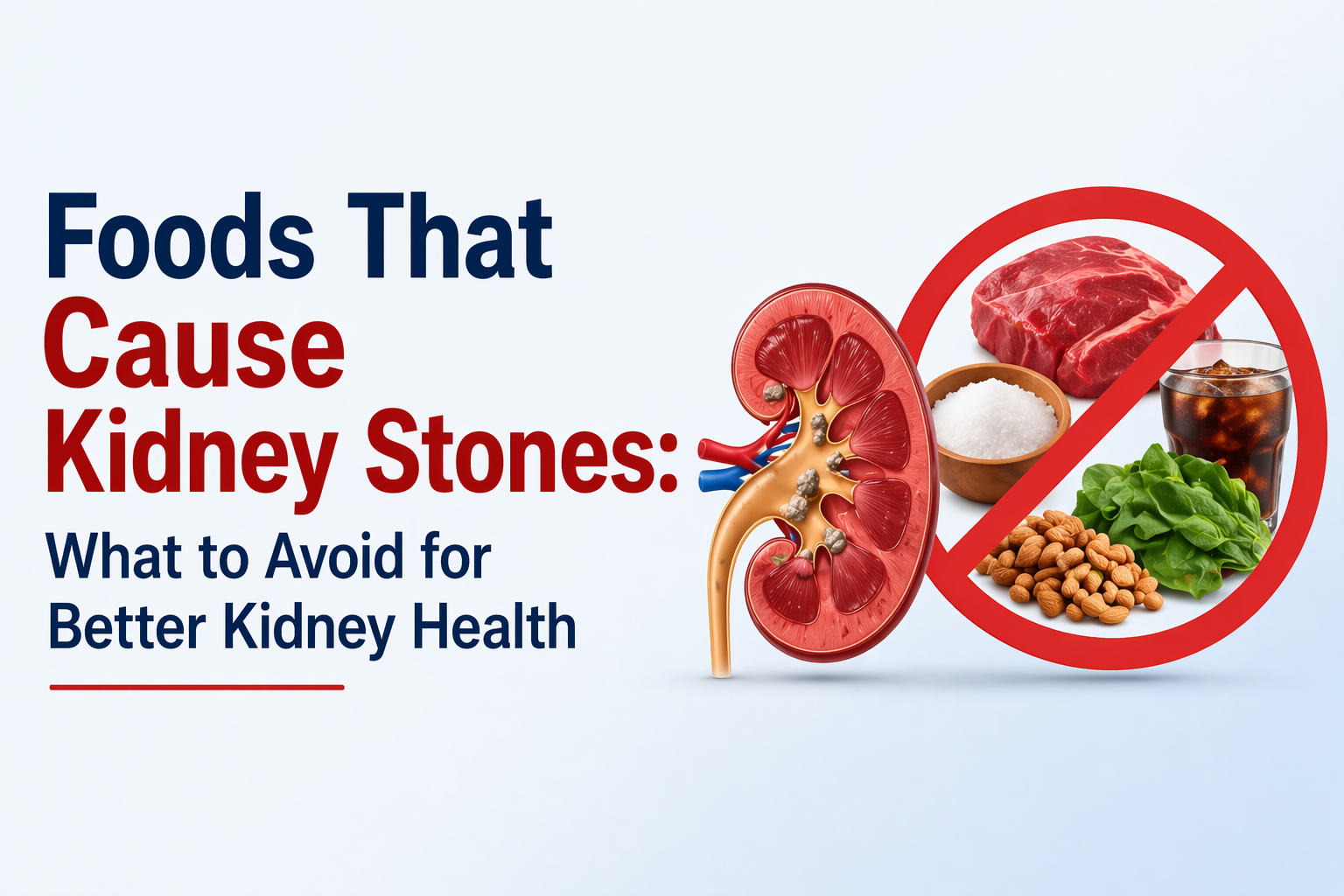 Foods that causes kidney stones