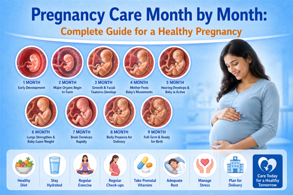 Pregnancy Care Month by Month: Complete Guide for a Healthy Pregnancy