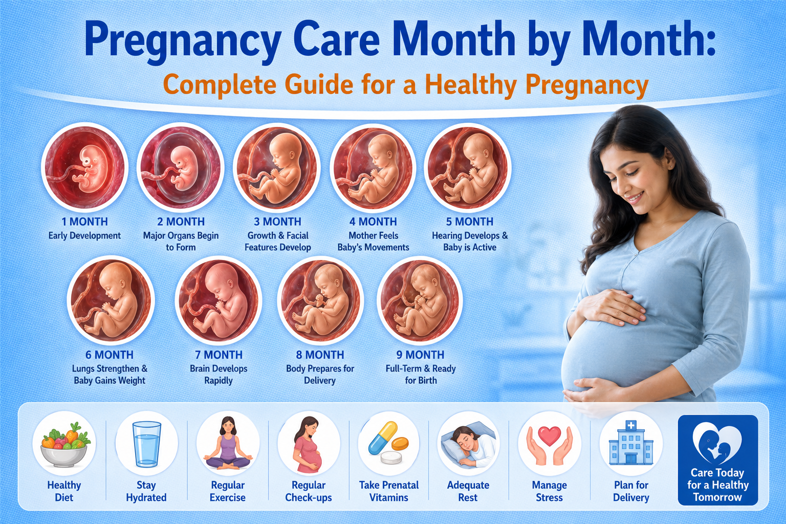Pregnancy Care Month by Month