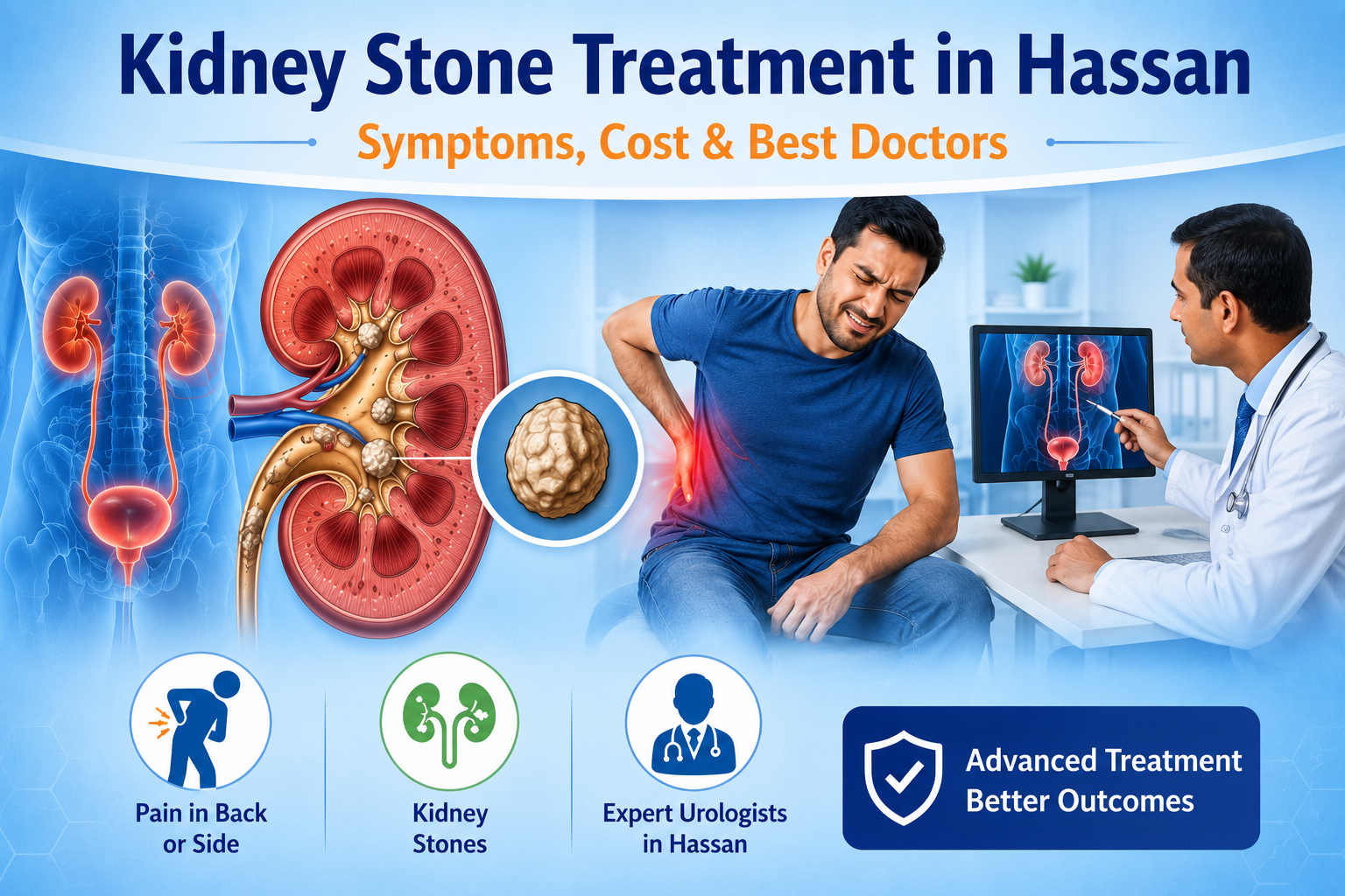 kidney stone treatment in Hassan