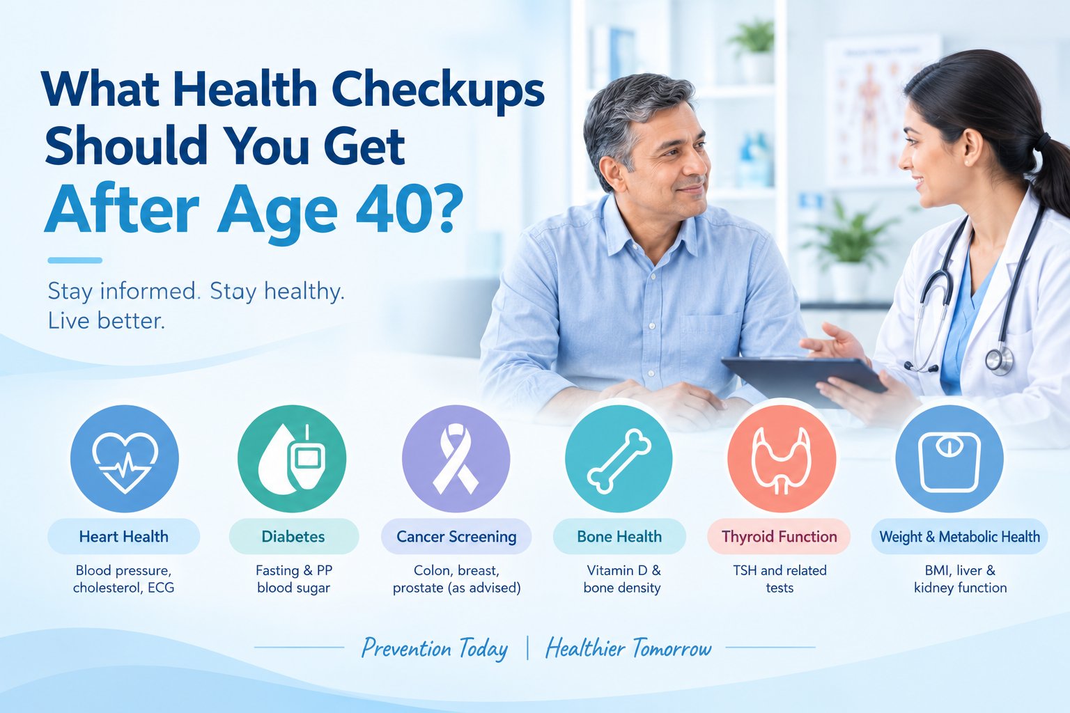 health checkup after 40