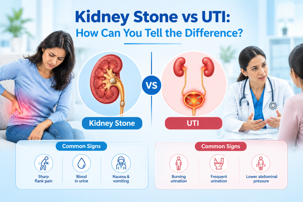 Kidney Stone vs UTI: How Can You Tell the Difference?