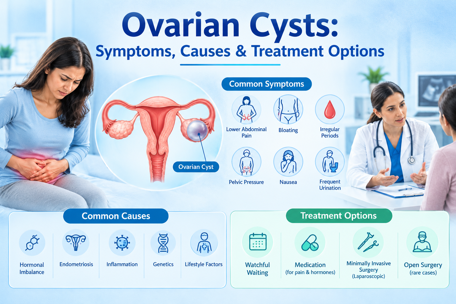 Ovarian Cysts_ Symptoms and Treatment