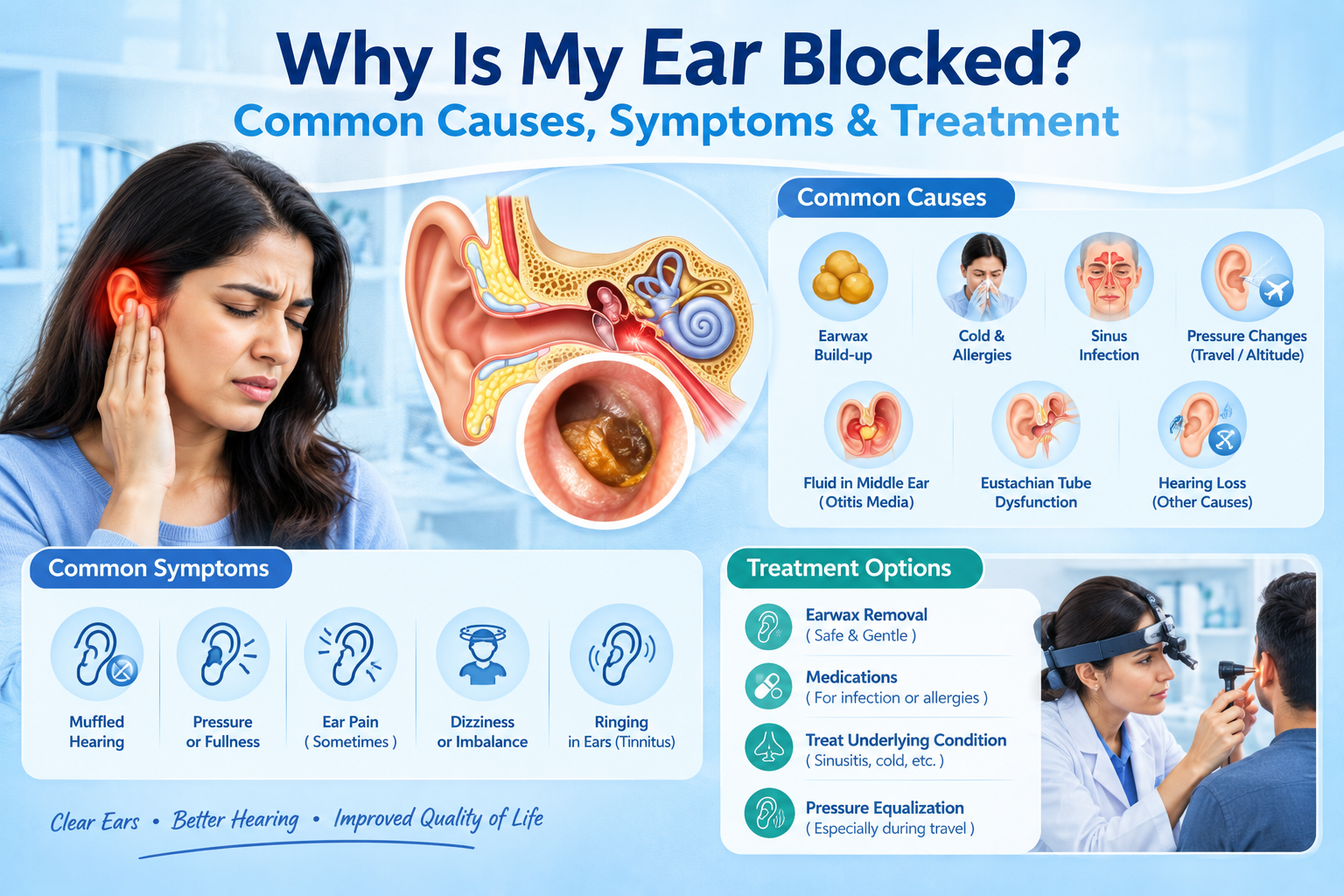 Why Is My Ear Blocked?